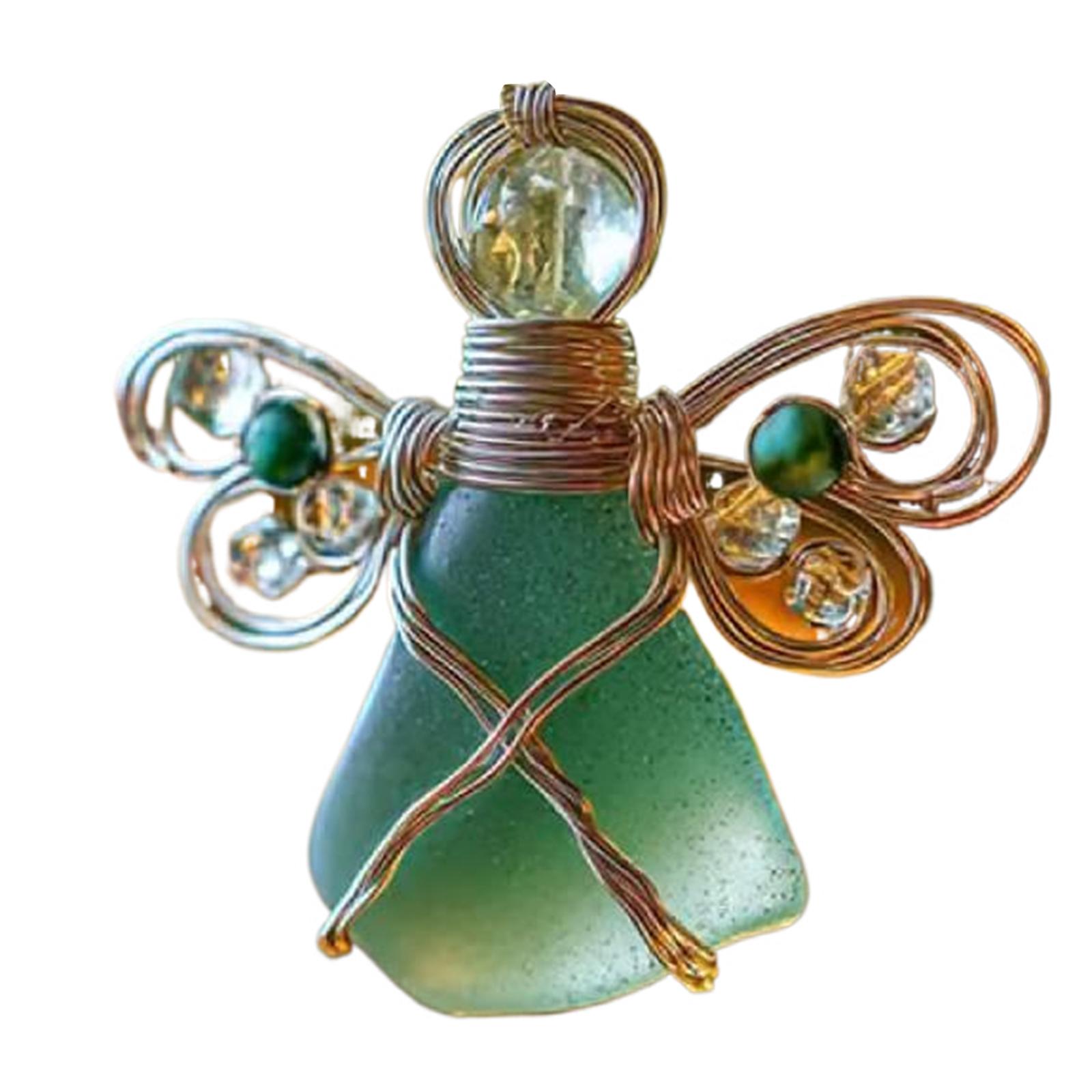 Seaglass Hanging Ornament Christmas Tree Ornaments Handmade Multicolor for Centerpiece Home Decor зелений
Seaglass Hanging Ornament Christmas Tree Ornaments Handmade Multicolor for Centerpiece Home Decor зелений