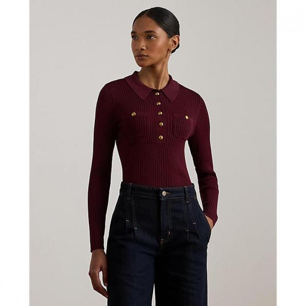 Lauren Ralph Lauren Long Sleeve Knit Polo Sweater Wmlrswes6820866600 L
Lauren Ralph Lauren Long Sleeve Knit Polo Sweater Wmlrswes6820866600 L