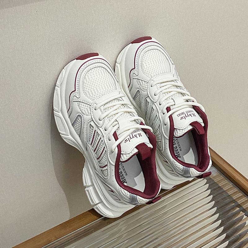 Папины кроссовки женские 2025 весна новые популярные на толстой подошве увеличивающие рост ретро универсальные для маленькой ноги повседневные спортивные туфли 40 красный
Папины кроссовки женские 2025 весна новые популярные на толстой подошве увеличивающие рост ретро универсальные для маленькой ноги повседневные спортивные туфли 40 красный