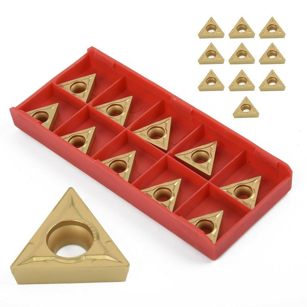 10 шт. TCMT16T304 Вставки з карбіду вольфраму TCMT 32.51 для 1/2 токарно-токарного інструменту
10 шт. TCMT16T304 Вставки з карбіду вольфраму TCMT 32.51 для 1/2 токарно-токарного інструменту