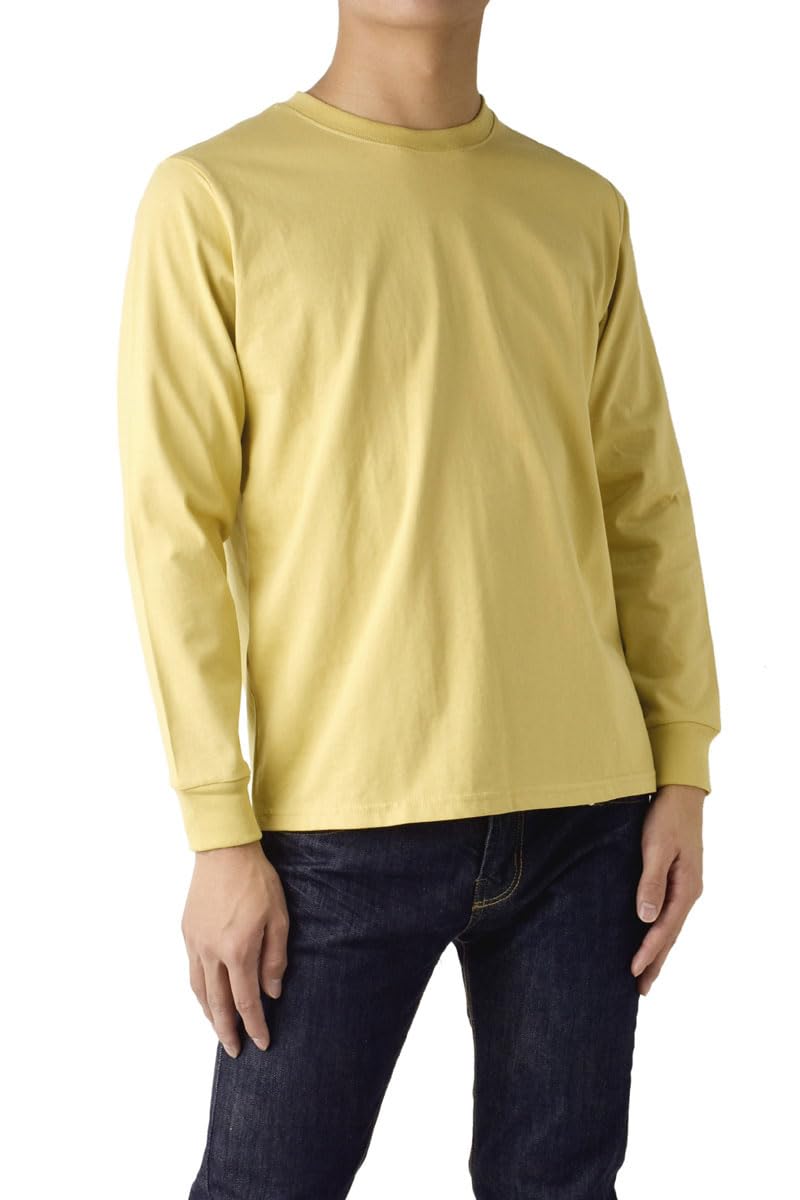 ФЛАГ НА ЭКИПАЖЕ Органический хлопок Лонгслив Круглый вырез Размер Желтая Мужская футболка, Горловина, 100% хлопок, E1V, Средний,
ФЛАГ НА ЭКИПАЖЕ Органический хлопок Лонгслив Круглый вырез Размер Желтая Мужская футболка, Горловина, 100% хлопок, E1V, Средний,