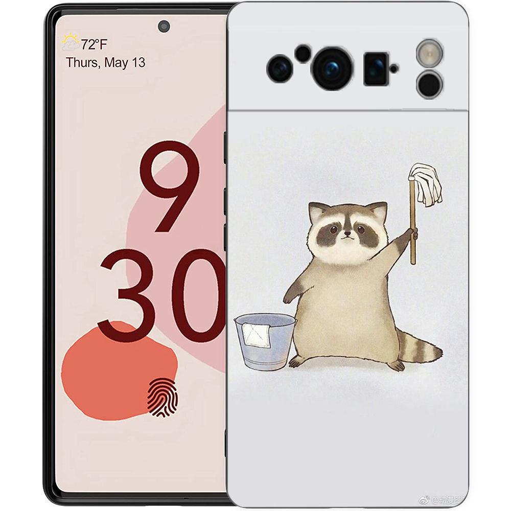 mapache Phone Case For Google Pixel 9 8 7 6 Pro XL 8A 6A 7A 5G Soft Shockproof TPU Black Cover Fundas Google Pixel 9
mapache Phone Case For Google Pixel 9 8 7 6 Pro XL 8A 6A 7A 5G Soft Shockproof TPU Black Cover Fundas Google Pixel 9