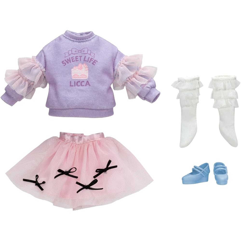 Takara Tomy Licca-chan Dress LW-19 Sugar Ribbon Doll Outfit Play Toy for Ages 3 and Up
Takara Tomy Licca-chan Dress LW-19 Sugar Ribbon Doll Outfit Play Toy for Ages 3 and Up