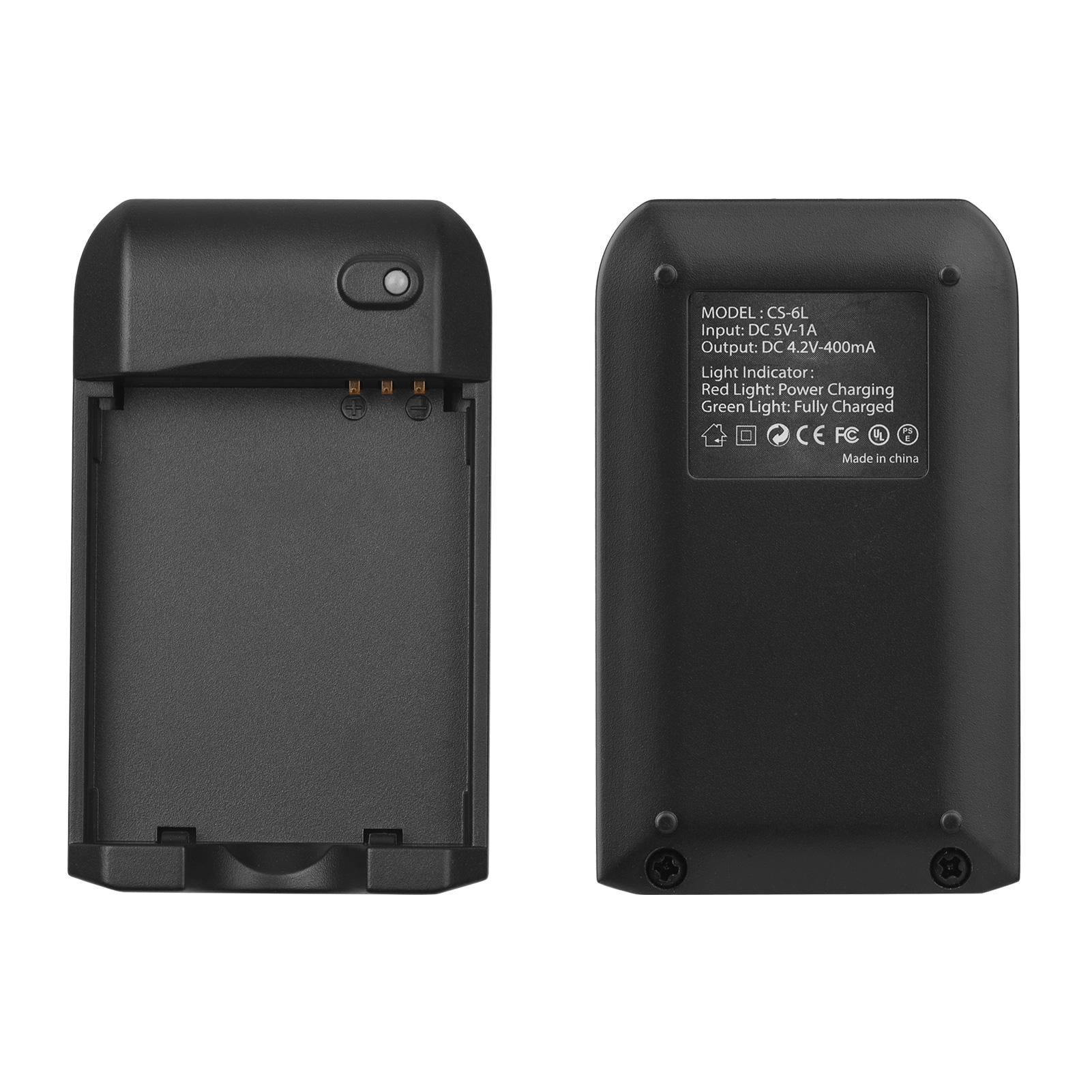 Аккумулятор NP-6L со светодиодным индикатором + 2 шт. аккумуляторов NP-6L 3,7 В 700 мАч с USB-кабелем для зарядки
Аккумулятор NP-6L со светодиодным индикатором + 2 шт. аккумуляторов NP-6L 3,7 В 700 мАч с USB-кабелем для зарядки
