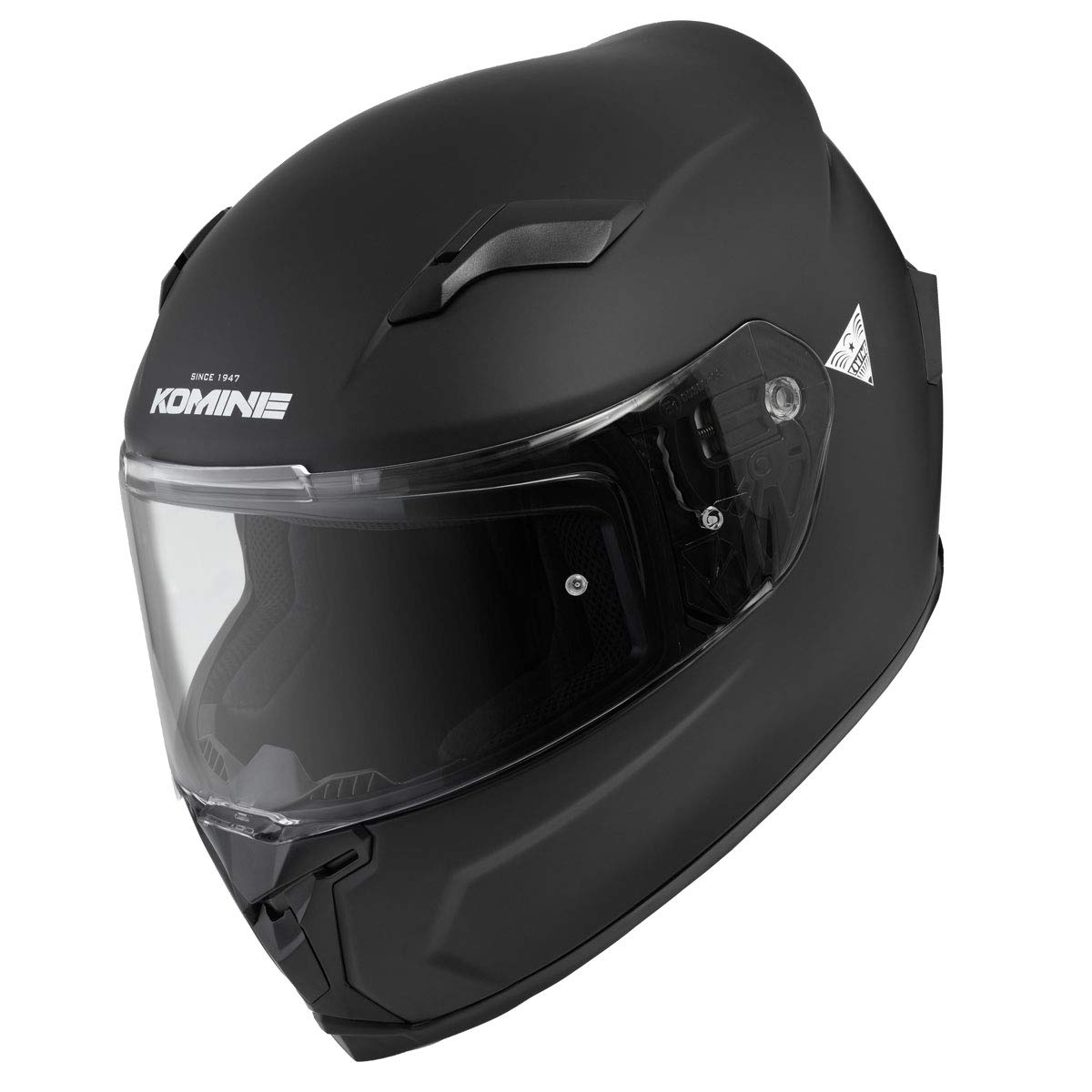 KOMINE Motorcycle FL Full Face Helmet Matte Black L UV Cut Shield High Strength ABS Shell Inner Visor Full Face Magnetic Buckle HK-170
KOMINE Motorcycle FL Full Face Helmet Matte Black L UV Cut Shield High Strength ABS Shell Inner Visor Full Face Magnetic Buckle HK-170