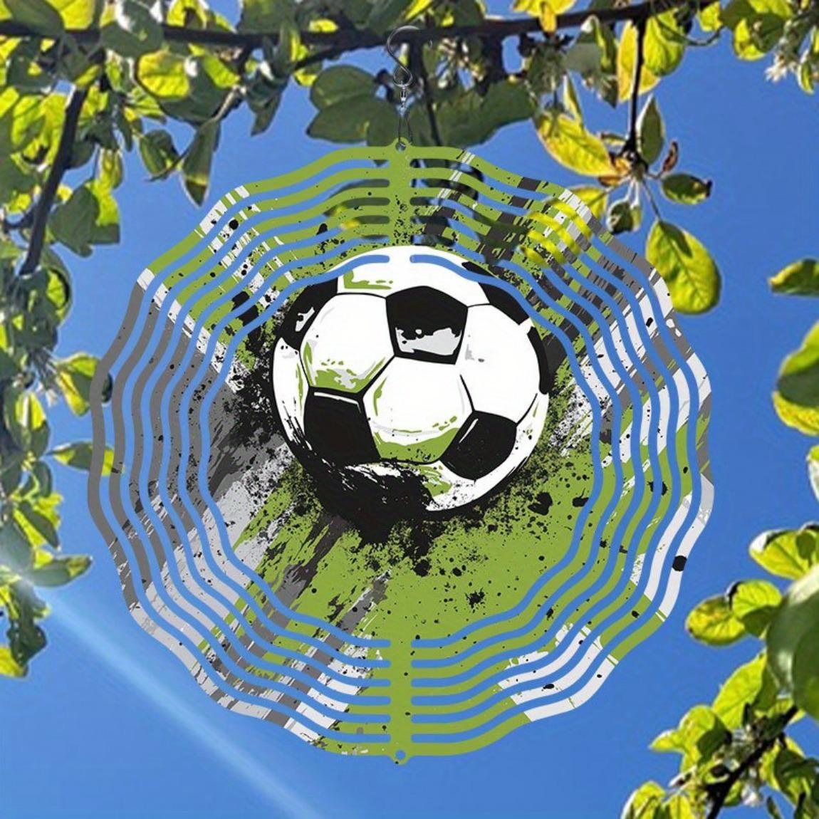Soccer Ball Wind Chime Kinetic Metal Garden Decor for Indoor Outdoor Hanging Decoration Unique Gift Idea Durable Football Theme
Soccer Ball Wind Chime Kinetic Metal Garden Decor for Indoor Outdoor Hanging Decoration Unique Gift Idea Durable Football Theme