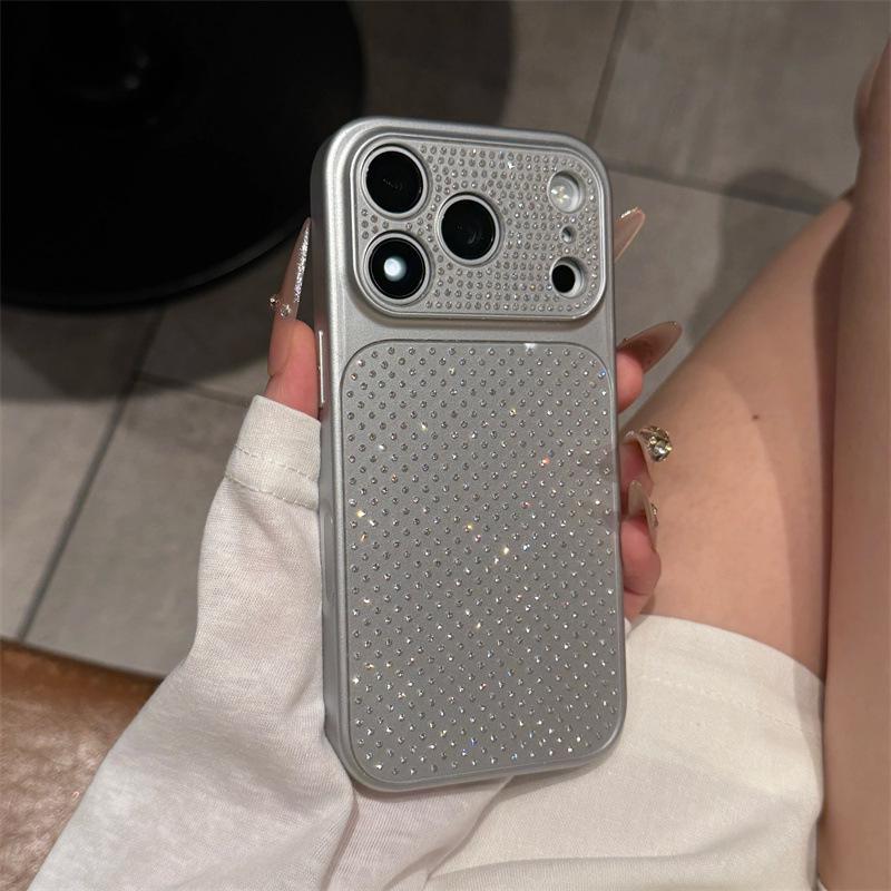 Elegant Rhinestone Phone Case for iPhone 14-17 Pro Series 16PRO MAX серебряный
Elegant Rhinestone Phone Case for iPhone 14-17 Pro Series 16PRO MAX серебряный