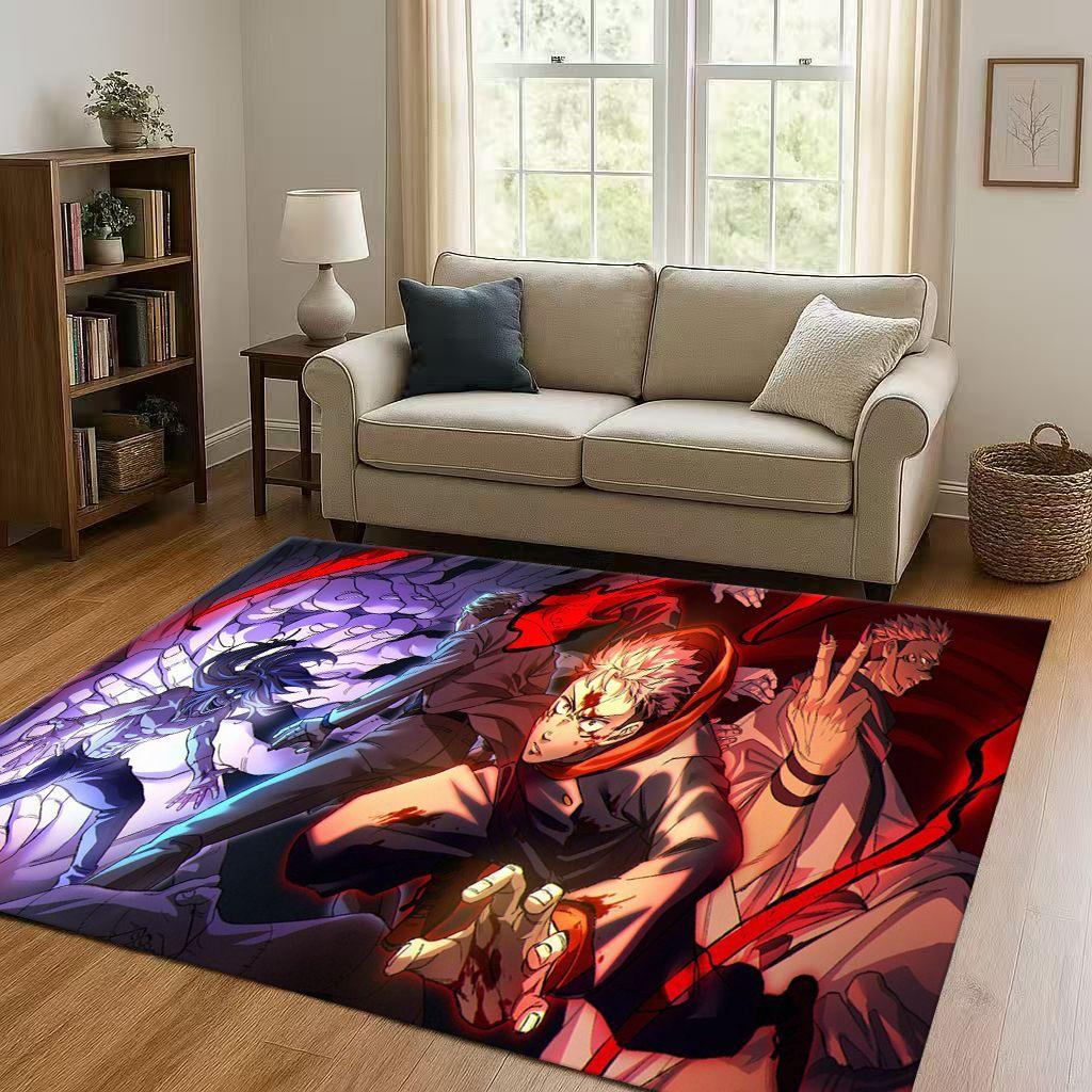 3D Anime Jujutsu Kaisen Cartoon Itadori Yuj Living Room Non-Slip Area Rug Carpet for Bedroom Playroom Sofa,Home Decor Doormat 40x60cm
3D Anime Jujutsu Kaisen Cartoon Itadori Yuj Living Room Non-Slip Area Rug Carpet for Bedroom Playroom Sofa,Home Decor Doormat 40x60cm