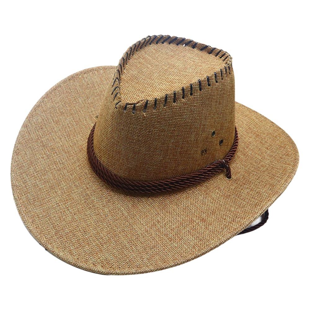 New Curved Brim Western Cowboy Hat Ethnic Tibetan Style Top Hat Large Jazz Fedora Hats Outdoor Riding хакі
New Curved Brim Western Cowboy Hat Ethnic Tibetan Style Top Hat Large Jazz Fedora Hats Outdoor Riding хакі