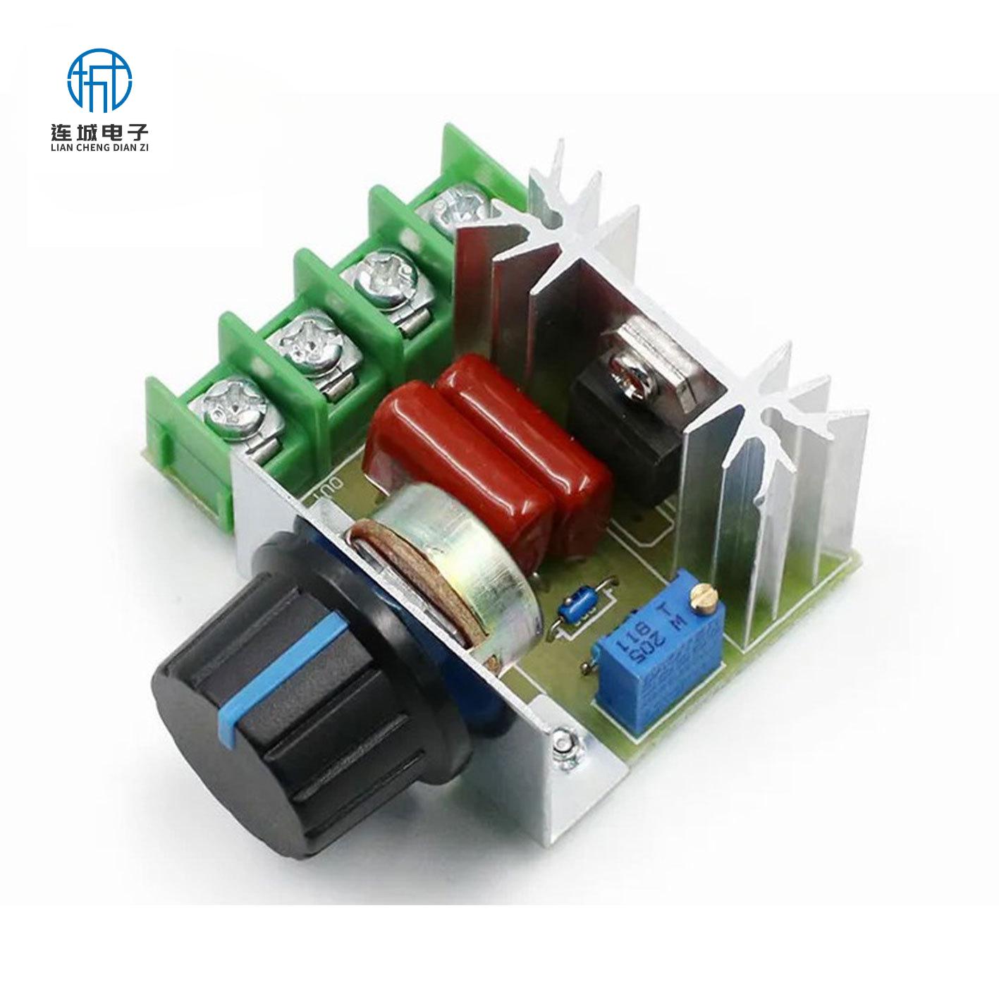220V 2000W Thyristor Regulator Communication Dimming Motor Speed Thermostat Controller Thyristor
220V 2000W Thyristor Regulator Communication Dimming Motor Speed Thermostat Controller Thyristor