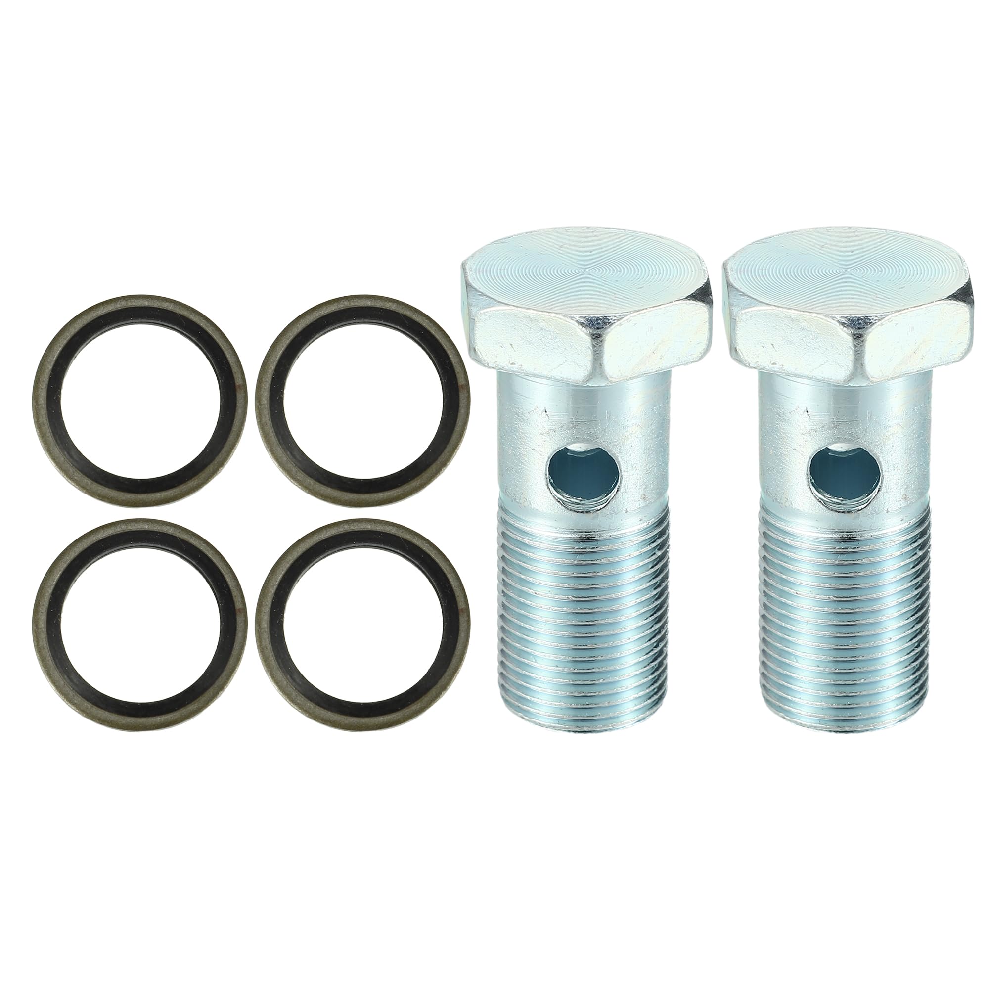 X AUTOHAUX 2 комплекта Универсальный Авто Болт Банджо Адаптер для Тормозного Фитинга Комплект Болты и Шайбы с Резьбой для Тормозной Магистрали M20*1.5*54 M20*1.5*54 серебряный
X AUTOHAUX 2 комплекта Универсальный Авто Болт Банджо Адаптер для Тормозного Фитинга Комплект Болты и Шайбы с Резьбой для Тормозной Магистрали M20*1.5*54 M20*1.5*54 серебряный