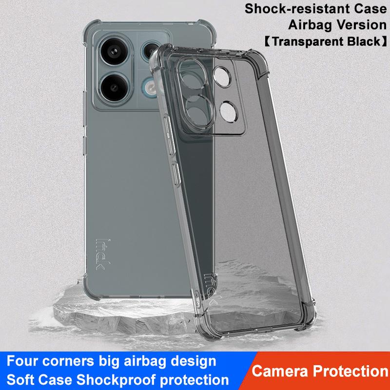 IMAK For Xiaomi Redmi Note 13 Pro 5G/Poco X6 5G Case Anti-Scratch TPU Cover Airbag Corner Anti-drop Phone Shell Transparent
IMAK For Xiaomi Redmi Note 13 Pro 5G/Poco X6 5G Case Anti-Scratch TPU Cover Airbag Corner Anti-drop Phone Shell Transparent
