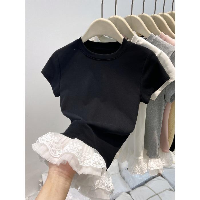 Special Offer, Sweet Spice Girl Lace Crew Neck Short Sleeve T-Shirt Women s Summer XL чорний
Special Offer, Sweet Spice Girl Lace Crew Neck Short Sleeve T-Shirt Women s Summer XL чорний