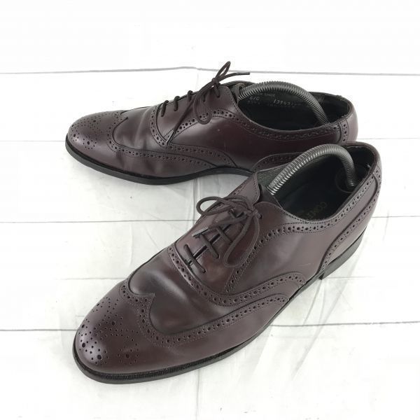 Vintage Stafford Leather Wingtip Burgundy Goodyear Full Brogue 28.5(USED)
Vintage Stafford Leather Wingtip Burgundy Goodyear Full Brogue 28.5(USED)
