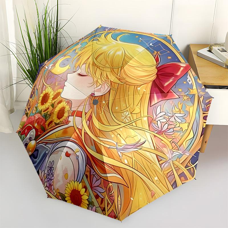 1pc Sailor Moon Automatic Folding Umbrella - Compact 8-Rib Design, Durable Plastic & Iron, Perfect Gift for Friends & Family, yy250923091
1pc Sailor Moon Automatic Folding Umbrella - Compact 8-Rib Design, Durable Plastic & Iron, Perfect Gift for Friends & Family, yy250923091