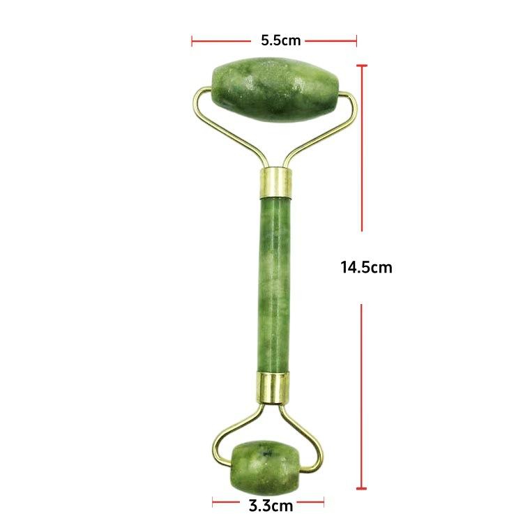 Natural jade roller massager, scraping board,foot massage roller,facial lifting and anti-wrinkle double-head scraping jade stone
Natural jade roller massager, scraping board,foot massage roller,facial lifting and anti-wrinkle double-head scraping jade stone