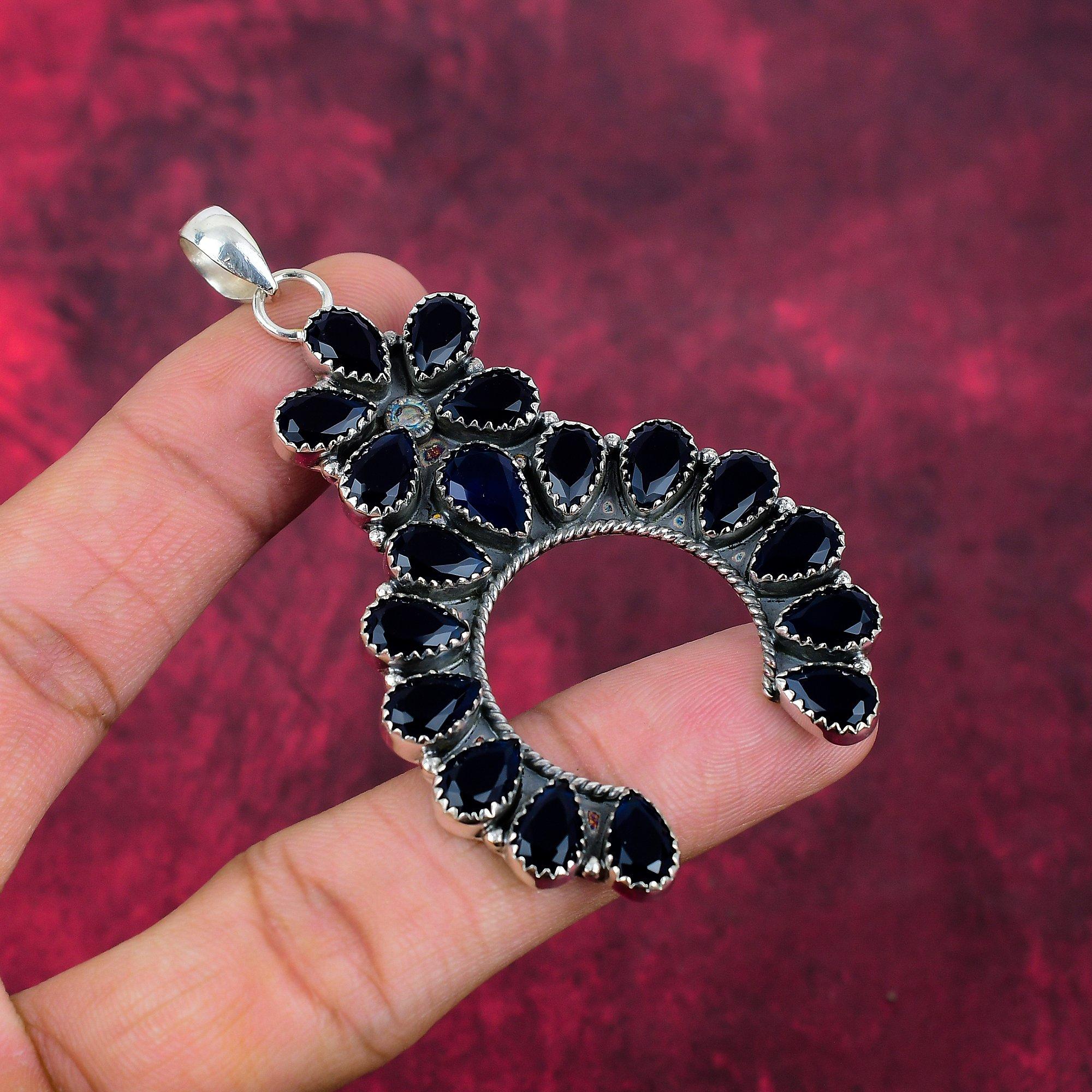 Ожерелье из черной шпинели, подвеска из драгоценного камня, серебряные украшения 925 пробы, антикварные подвески ручной работы, подарок для матери 3.26 Inches чёрный
Ожерелье из черной шпинели, подвеска из драгоценного камня, серебряные украшения 925 пробы, антикварные подвески ручной работы, подарок для матери 3.26 Inches чёрный