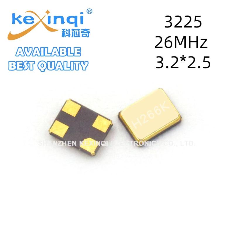 5 шт. кварцевый генератор SMD 26 м 26 МГц 3225 3,2*2,5 SMD кварцевый пассивный
5 шт. кварцевый генератор SMD 26 м 26 МГц 3225 3,2*2,5 SMD кварцевый пассивный