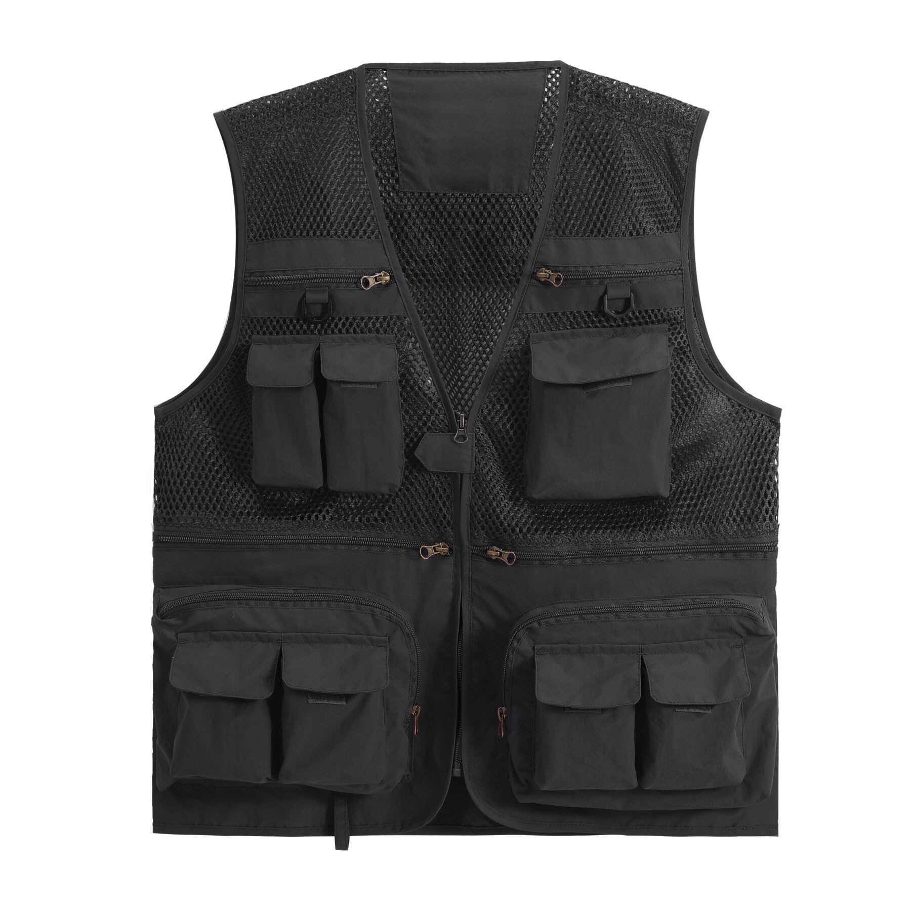 AOWOFS Сетчатый рыболовный жилет с множеством карманов для и работы. Также доступен в большом мужском размере, легкий, дышащий, быстросохнущий, многофункциональный чёрный
AOWOFS Сетчатый рыболовный жилет с множеством карманов для и работы. Также доступен в большом мужском размере, легкий, дышащий, быстросохнущий, многофункциональный чёрный