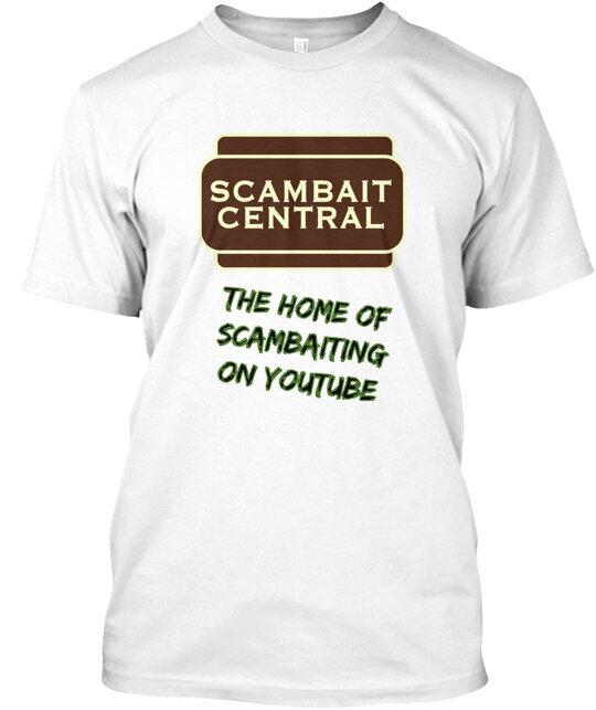Scambait Central Merchandise T-Shirt Made in the USA Size S to 5XL 4XL
Scambait Central Merchandise T-Shirt Made in the USA Size S to 5XL 4XL