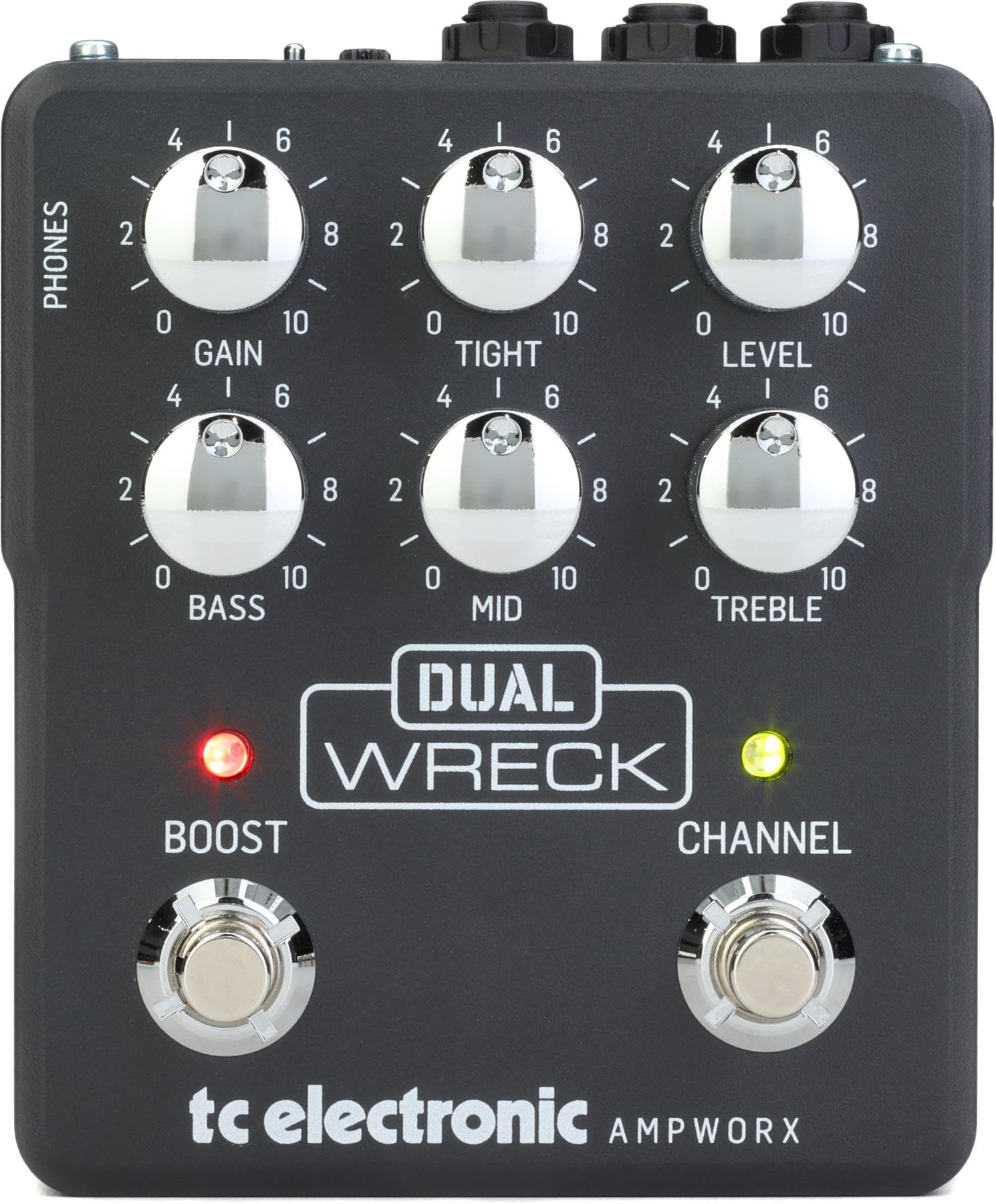 Гитарный предусилитель TC Electronic TC Ampworx Technology 2ch Design Independent Boost Celestion Official IR Headphone Out High Gain Model DUAL WRECK
Гитарный предусилитель TC Electronic TC Ampworx Technology 2ch Design Independent Boost Celestion Official IR Headphone Out High Gain Model DUAL WRECK