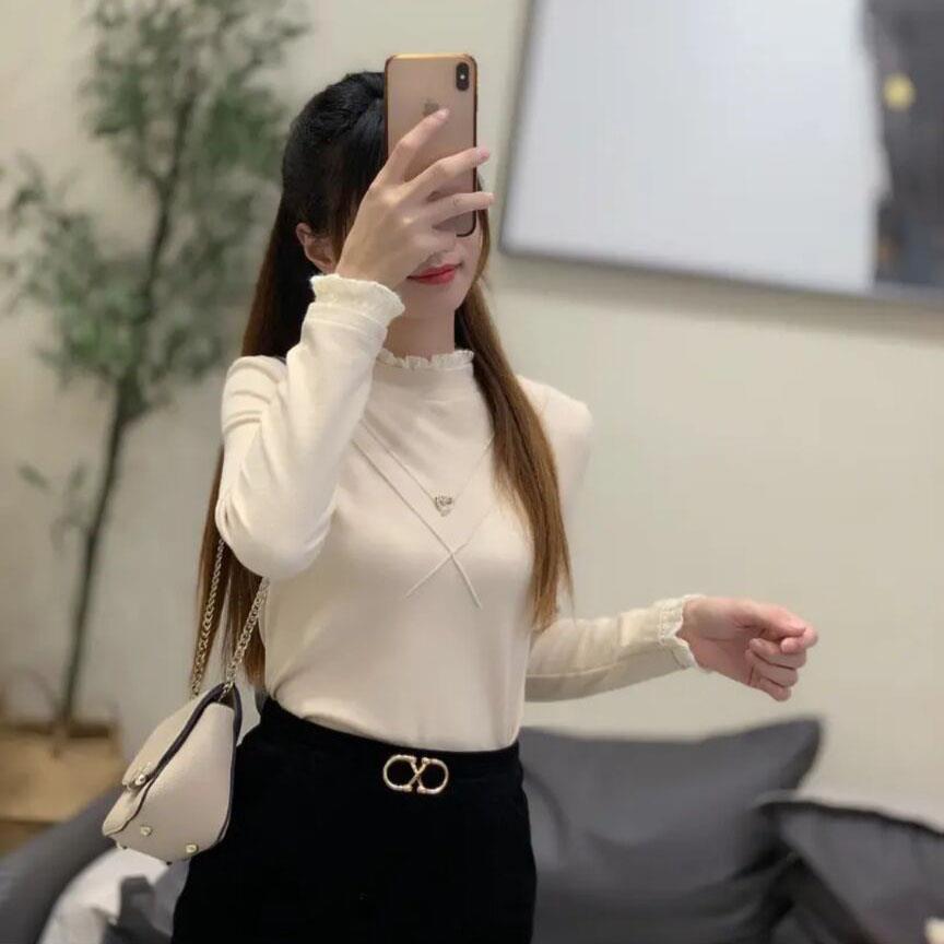 Женская двухсторонняя рубашка из бархата с кружевным узором и полувысоким воротником, утолщенная, теплая, универсальная, зимняя, облегающая XL бежевый
Женская двухсторонняя рубашка из бархата с кружевным узором и полувысоким воротником, утолщенная, теплая, универсальная, зимняя, облегающая XL бежевый