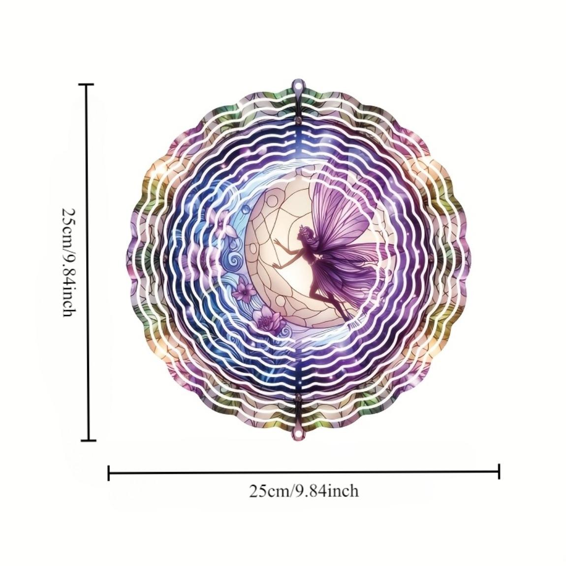 3D Креативный Железный Арт Колокольчик Ветра Фея Цветка – Яркий Декор Ручной Работы (10 X 10 дюймов) для использования в помещении и на улице – идеально для Рождества, Хэллоуина 01A
3D Креативный Железный Арт Колокольчик Ветра Фея Цветка – Яркий Декор Ручной Работы (10 X 10 дюймов) для использования в помещении и на улице – идеально для Рождества, Хэллоуина 01A
