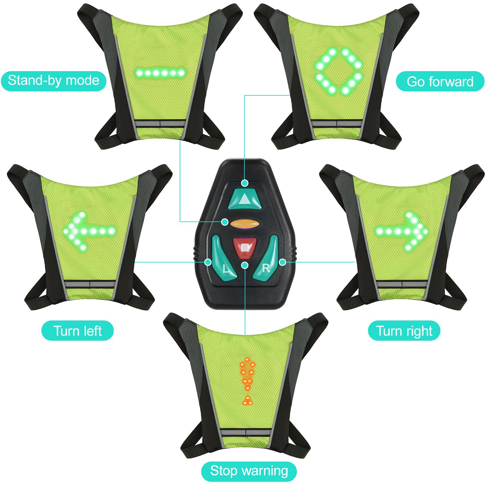 LED Turn Signal Bike Pack USB Rechargeable Reflective Backpack Attachment Clip with Remote Control LED Backpack with Grey серый
LED Turn Signal Bike Pack USB Rechargeable Reflective Backpack Attachment Clip with Remote Control LED Backpack with Grey серый