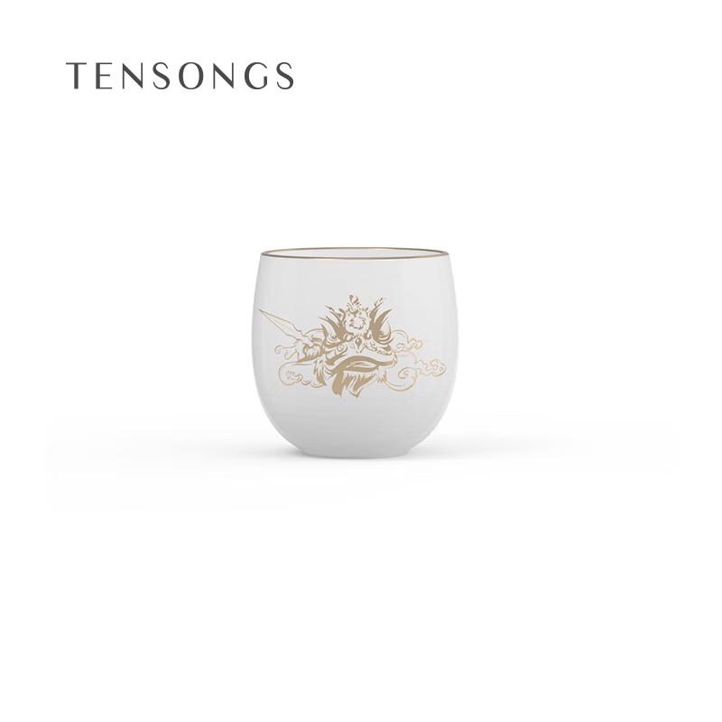TENSONGS Ceramic Double-Layer Hand-Painted Master Tea Cup, Five Tiger Generals Series
TENSONGS Ceramic Double-Layer Hand-Painted Master Tea Cup, Five Tiger Generals Series