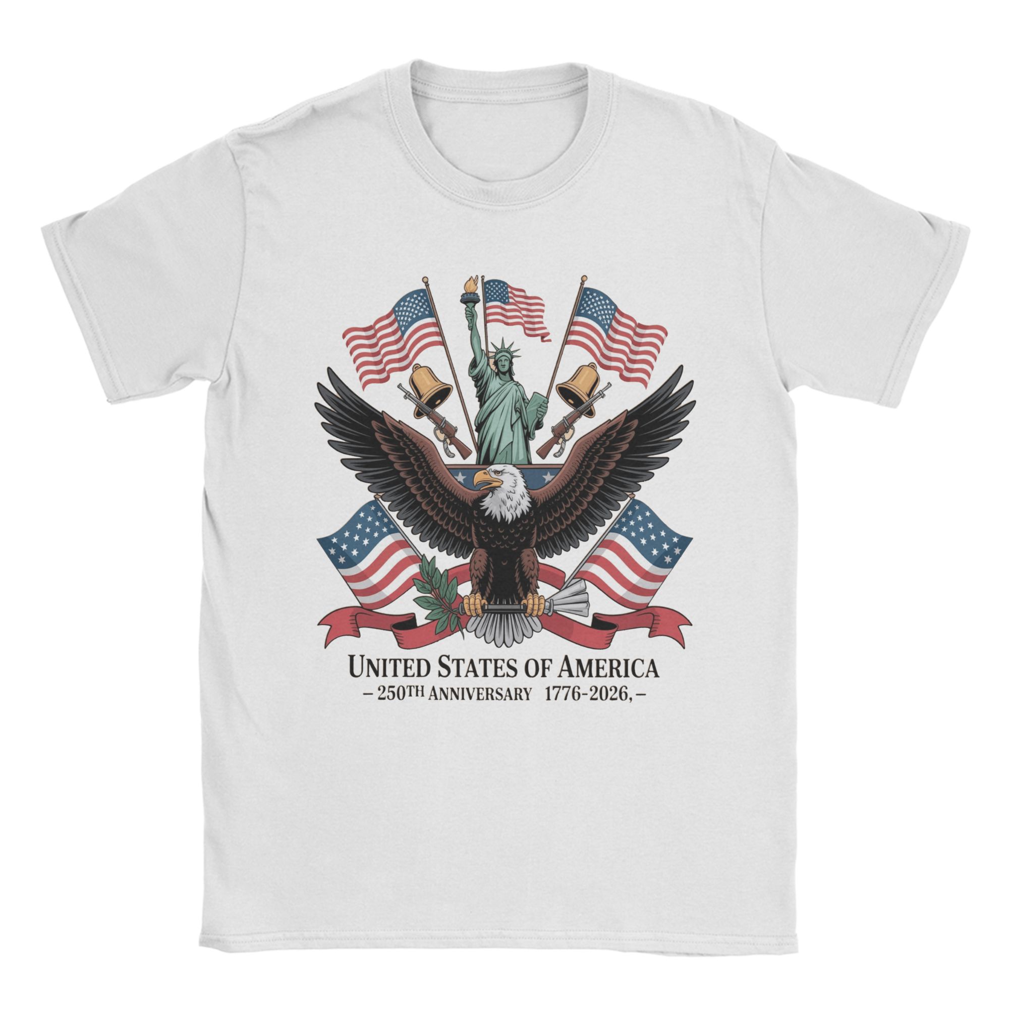 Fun 250 Years American 1776 2026 250th USA TShirt Men O Neck Cotton T Shirts Short Sleeve Tees Graphic Clothes 4XL
Fun 250 Years American 1776 2026 250th USA TShirt Men O Neck Cotton T Shirts Short Sleeve Tees Graphic Clothes 4XL
