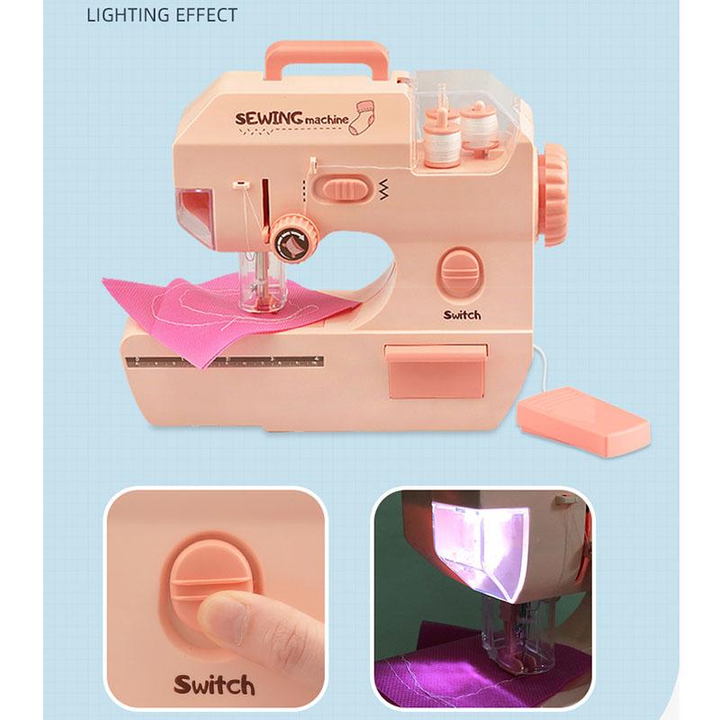 7981 Children Pretend Play Sewing Machine Toy Mini Appliance Electric Sewing Machine Toy with Folding Handle/Lights Pink
7981 Children Pretend Play Sewing Machine Toy Mini Appliance Electric Sewing Machine Toy with Folding Handle/Lights Pink