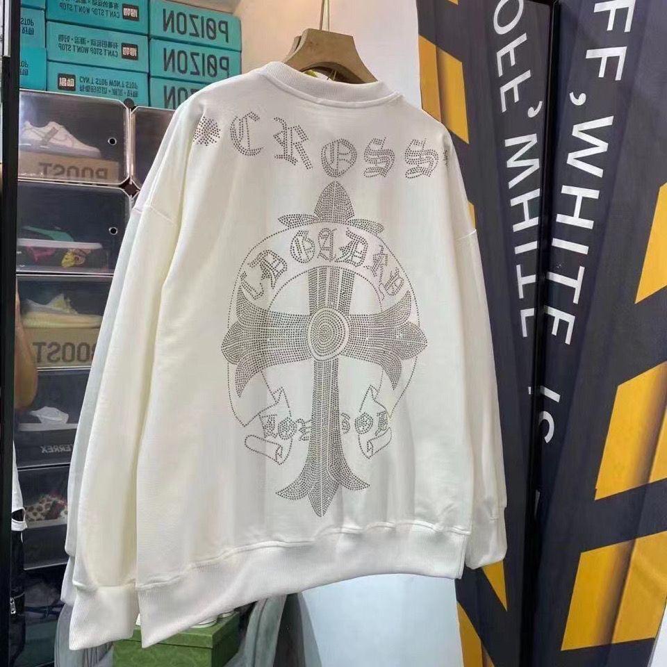European-Inspired Heavy-Duty Rhinestone Sweatshirt, Loose Fit, Casual Round Neck Top for Fall/Winter. XXL
European-Inspired Heavy-Duty Rhinestone Sweatshirt, Loose Fit, Casual Round Neck Top for Fall/Winter. XXL