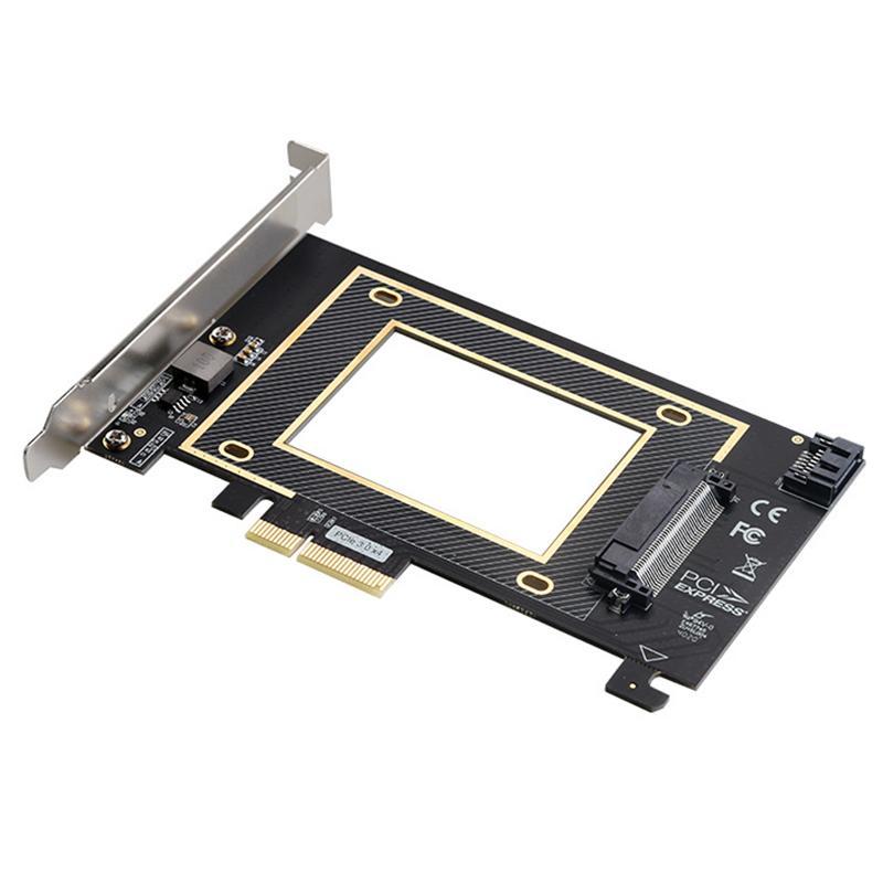 TXB124 SFF8639 SSD Solid State Drive Conversion Card PCIE X4 to U.2 Adapter Card As Shown A
TXB124 SFF8639 SSD Solid State Drive Conversion Card PCIE X4 to U.2 Adapter Card As Shown A