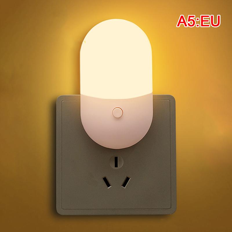 Dusk To Dawn Automatic Led Night Lights Wall Plug In Light Sensor Warm White EU рожевий
Dusk To Dawn Automatic Led Night Lights Wall Plug In Light Sensor Warm White EU рожевий