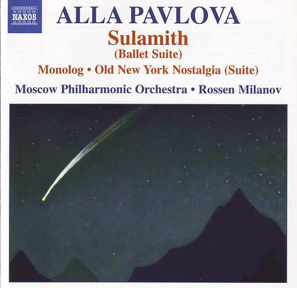 CD ALLA PAVLOVA - MOSCOW PHILHARMONIC - Sulamith (Ballet Suite) • Monolog • 8557674 Naxos 2006 Europe Classical Used
CD ALLA PAVLOVA - MOSCOW PHILHARMONIC - Sulamith (Ballet Suite) • Monolog • 8557674 Naxos 2006 Europe Classical Used