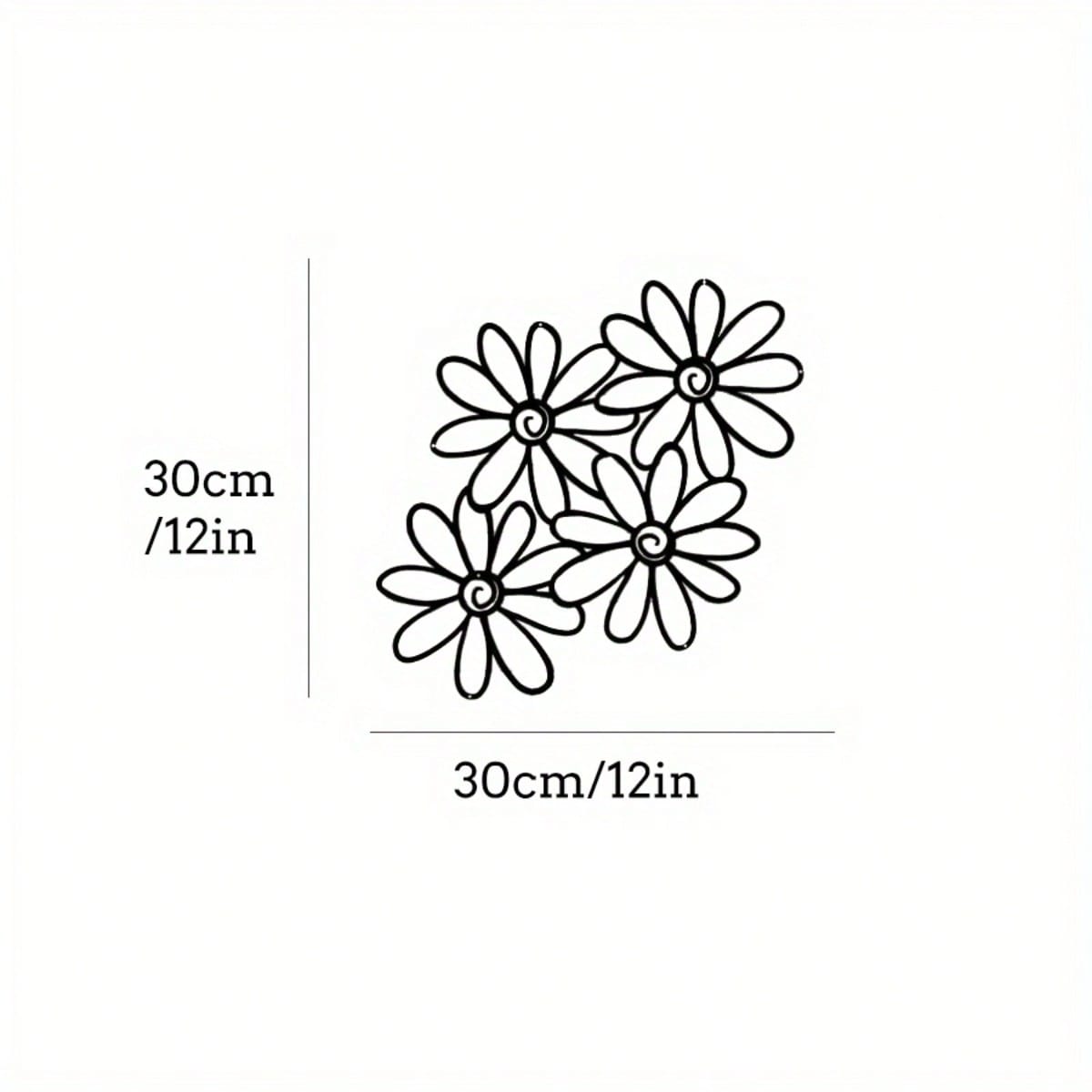 Daisy Metal Wall Art for Garden Terrace Home Floral Decor Modern Rustic Housewarming Gift 30x30
Daisy Metal Wall Art for Garden Terrace Home Floral Decor Modern Rustic Housewarming Gift 30x30