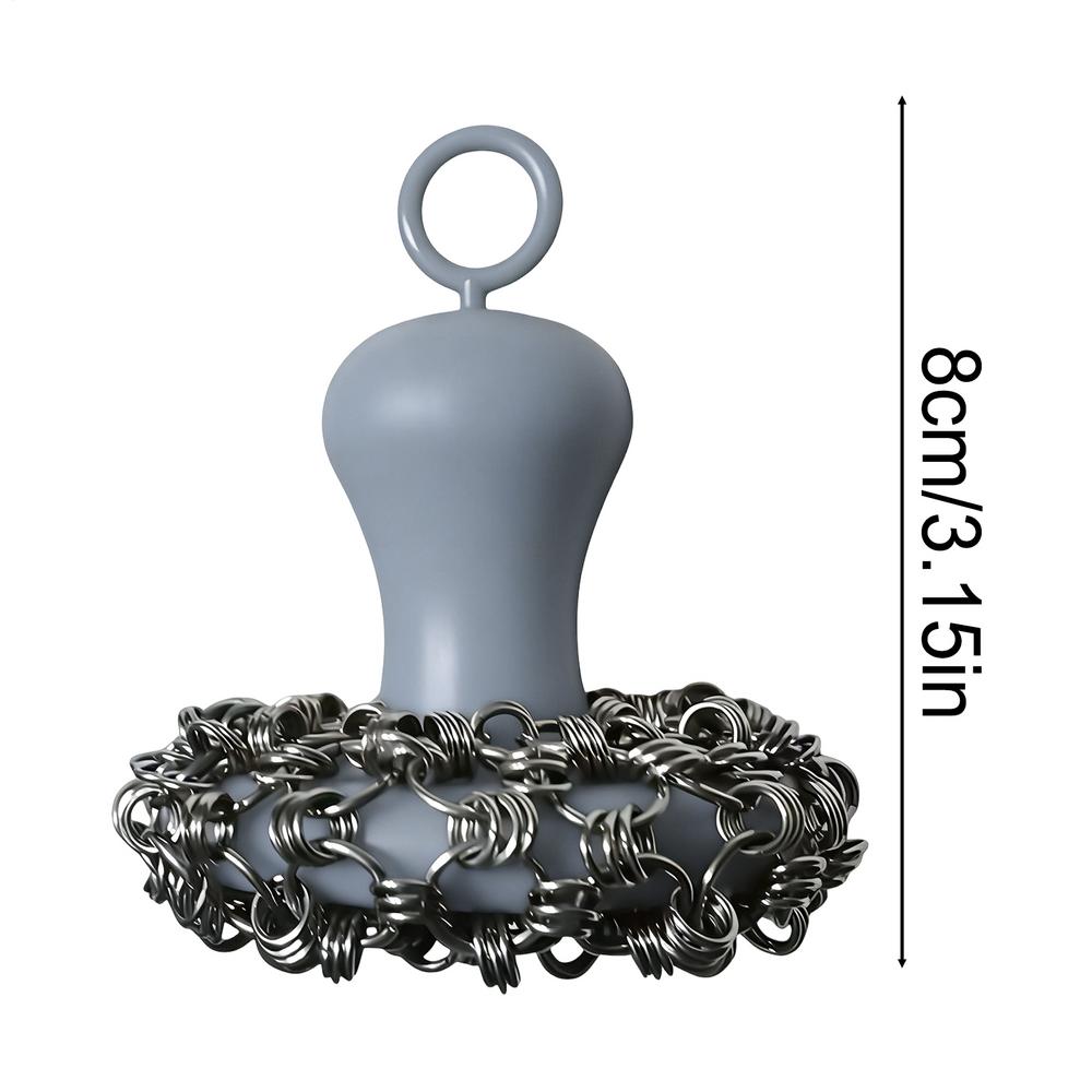 Cast Iron Cleaner Scrubber Cute Shape Scrubbing Tool Scrub Brush To Clean Cast Iron Pan For Grill Griddle Kitchen Camping RV світло-сірого кольору
Cast Iron Cleaner Scrubber Cute Shape Scrubbing Tool Scrub Brush To Clean Cast Iron Pan For Grill Griddle Kitchen Camping RV світло-сірого кольору