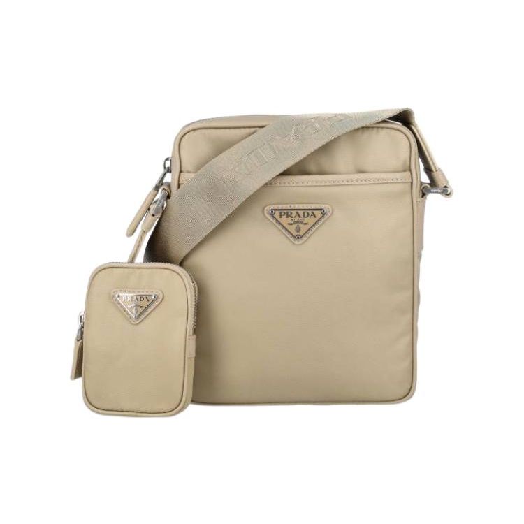 Prada Enamel Triangle Logo Fabric And Leather Shoulder Bag Men Shoulder Bag Khaki 2VH112_2DMH_F0F24 Basic Set (Bag+Dust Bag)
Prada Enamel Triangle Logo Fabric And Leather Shoulder Bag Men Shoulder Bag Khaki 2VH112_2DMH_F0F24 Basic Set (Bag+Dust Bag)