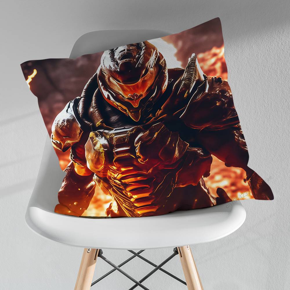Cool Game DDoom SSlayer Pillow Case For 30x30cm45x45cm55x55cm For Home Bedroom Decoration And Protector 30x30cm
Cool Game DDoom SSlayer Pillow Case For 30x30cm45x45cm55x55cm For Home Bedroom Decoration And Protector 30x30cm