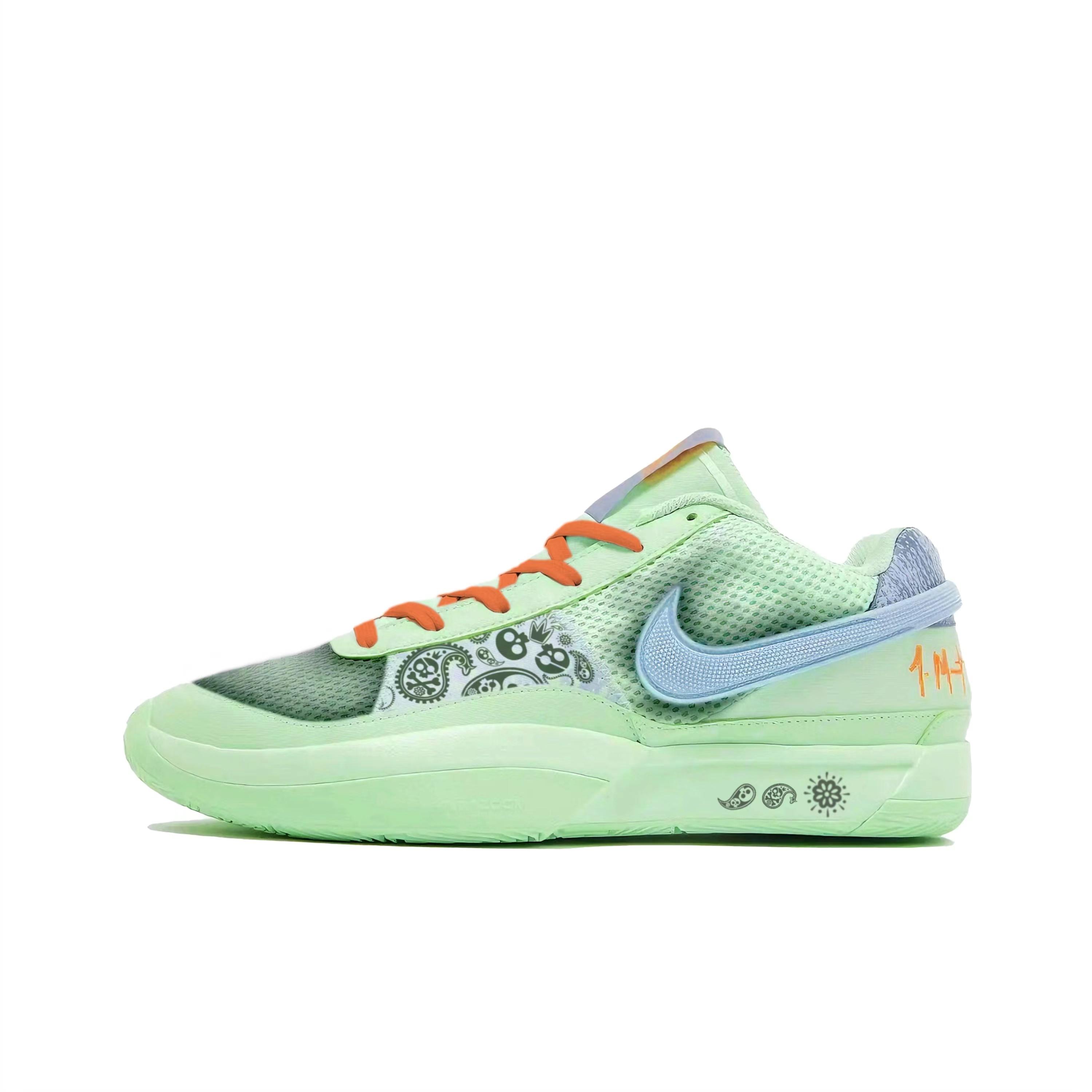 Nike Ja 1 Slip Resistant Low top Basketball Shoes Men s Green Orange Mismatched FV1288-800(Team465-) 44.5
Nike Ja 1 Slip Resistant Low top Basketball Shoes Men s Green Orange Mismatched FV1288-800(Team465-) 44.5