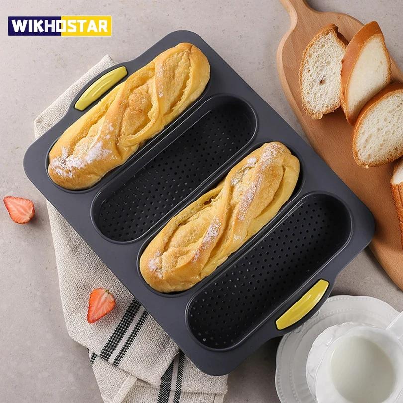Baking Mould Restaurant Hamburger Bun Hot Dog Baguette Waffles Silicone Mold Non-stick Oven Tool kitchen Bakeware Accessories
Baking Mould Restaurant Hamburger Bun Hot Dog Baguette Waffles Silicone Mold Non-stick Oven Tool kitchen Bakeware Accessories