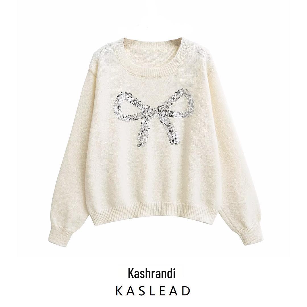 2024 Winter Women s European & American Style Crew Neck Long Sleeve Knit Pullover One Size
2024 Winter Women s European & American Style Crew Neck Long Sleeve Knit Pullover One Size