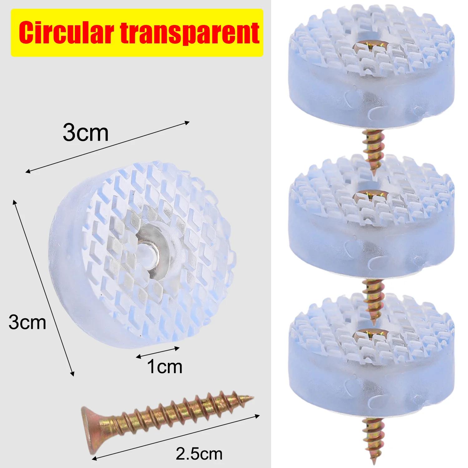 Transparent Square Furniture Foot Pads Non-slip Chair Leg Caps Hardwood Floor Protector Pad with Screw Desk Chair Sofa Leg Cover 2 Set
Transparent Square Furniture Foot Pads Non-slip Chair Leg Caps Hardwood Floor Protector Pad with Screw Desk Chair Sofa Leg Cover 2 Set
