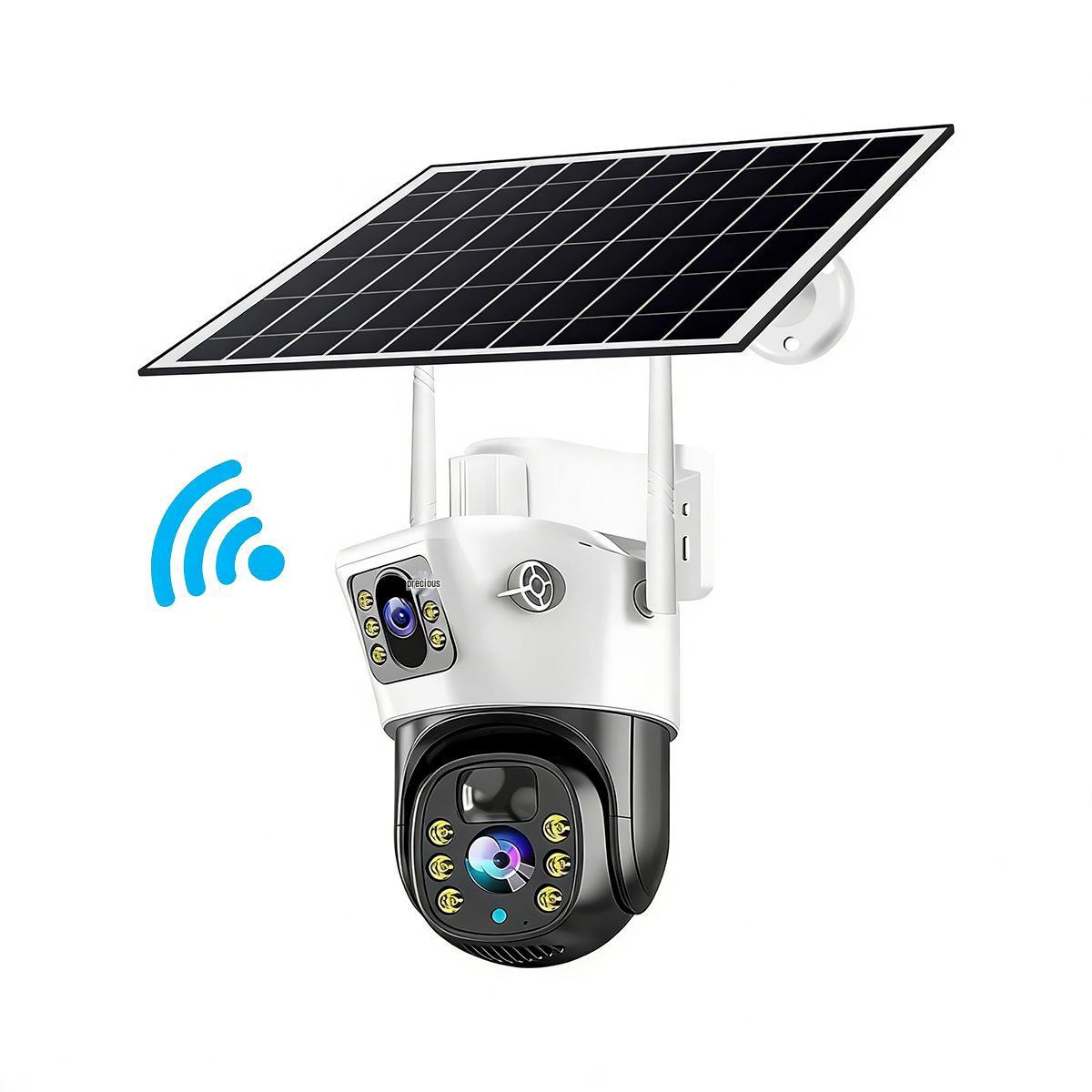V380Pro Solar-Powered 4G PTZ Surveillance Camera with Wireless Home Monitoring
V380Pro Solar-Powered 4G PTZ Surveillance Camera with Wireless Home Monitoring