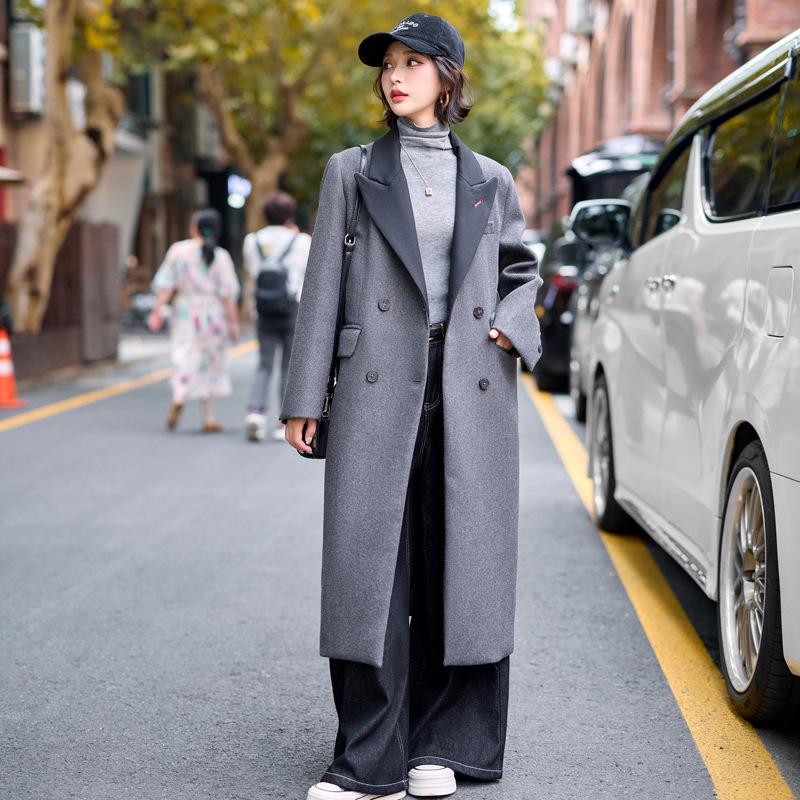 Women s Over-the-Knee Wool Coat with Suit Collar - Autumn/Winter Fashion YJ6813 XL for 130-150 lbs
Women s Over-the-Knee Wool Coat with Suit Collar - Autumn/Winter Fashion YJ6813 XL for 130-150 lbs