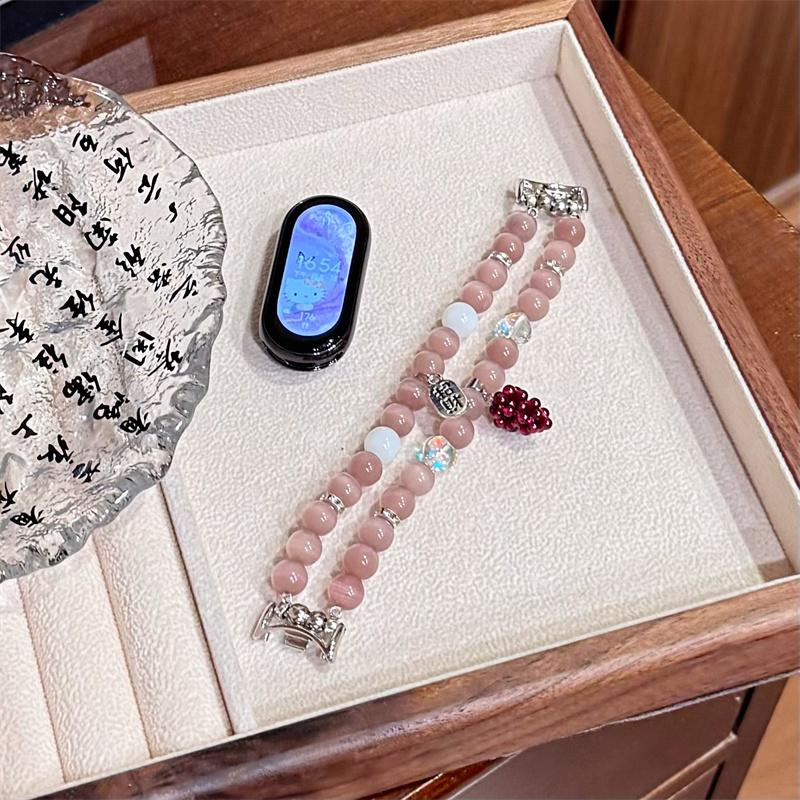 Women elasticity beads strap For Xiaomi band mi 10 Bracelet mi 9 bands strap For xiaomi 8 Correa Wristband Accessory Replacement For xiaomi band 8 9 розовый
Women elasticity beads strap For Xiaomi band mi 10 Bracelet mi 9 bands strap For xiaomi 8 Correa Wristband Accessory Replacement For xiaomi band 8 9 розовый