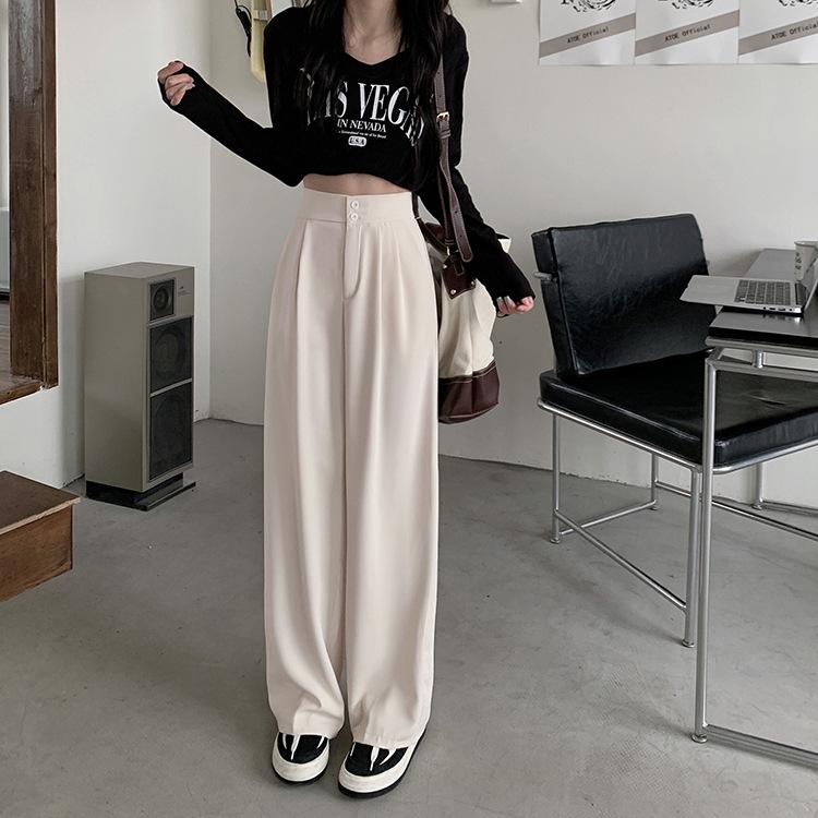 Летние брюки с эластичной талией меньшего размера и широкими штанинами, женские, с высокой посадкой, свободные, облегающие, с драпировкой, брюки для отдыха 2XL покинуть белый
Летние брюки с эластичной талией меньшего размера и широкими штанинами, женские, с высокой посадкой, свободные, облегающие, с драпировкой, брюки для отдыха 2XL покинуть белый