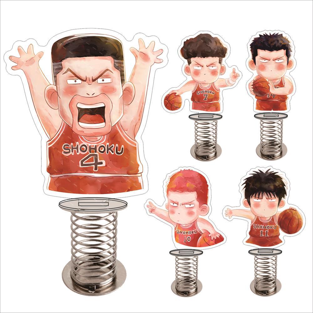 Slam Dunk, милая трясущаяся кукла, подставка, акриловые фигурки, Сакураги Ханамичи, Рукава Каэде, стоящие модели персонажей
Slam Dunk, милая трясущаяся кукла, подставка, акриловые фигурки, Сакураги Ханамичи, Рукава Каэде, стоящие модели персонажей