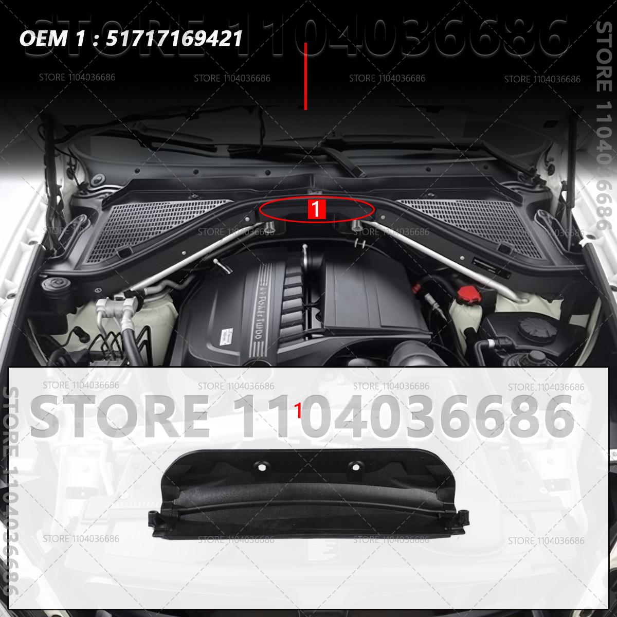 Для 2007-2014 BMW X5 X6 E70 E71 Панель-роздільник Моторний відсік 51717169421 51717169422 51717169419 51757171791 64316945583
Для 2007-2014 BMW X5 X6 E70 E71 Панель-роздільник Моторний відсік 51717169421 51717169422 51717169419 51757171791 64316945583