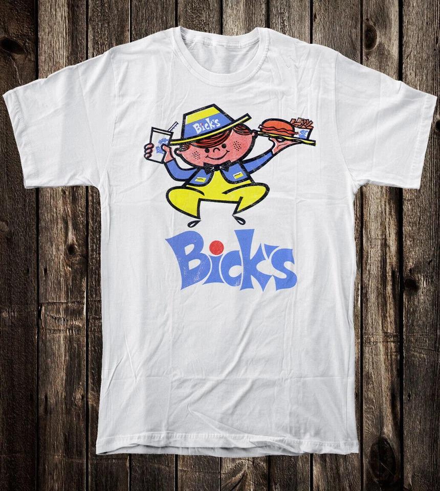 Retro Ad Art Tee T Shirt Vtg 100% Cotton Bicks Burger Fast Food 3XL
Retro Ad Art Tee T Shirt Vtg 100% Cotton Bicks Burger Fast Food 3XL